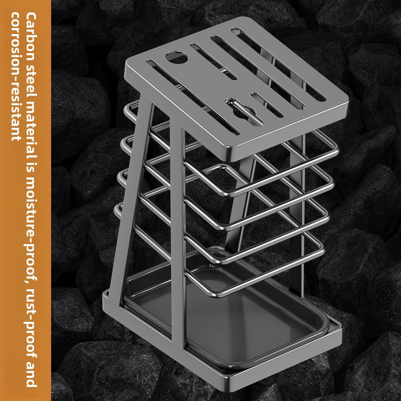 PUREUTILITY Wall-Mounted Kitchen Knife Holder