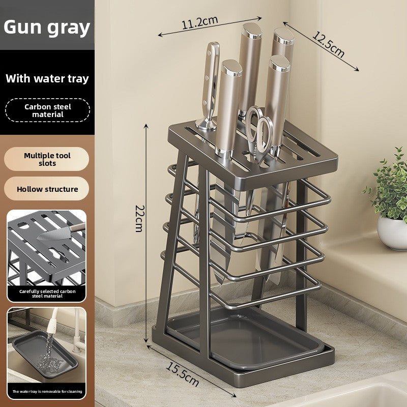 PUREUTILITY Wall-Mounted Kitchen Knife Holder