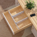 PUREUTILITY Adjustable Drawer Dividers Organizer