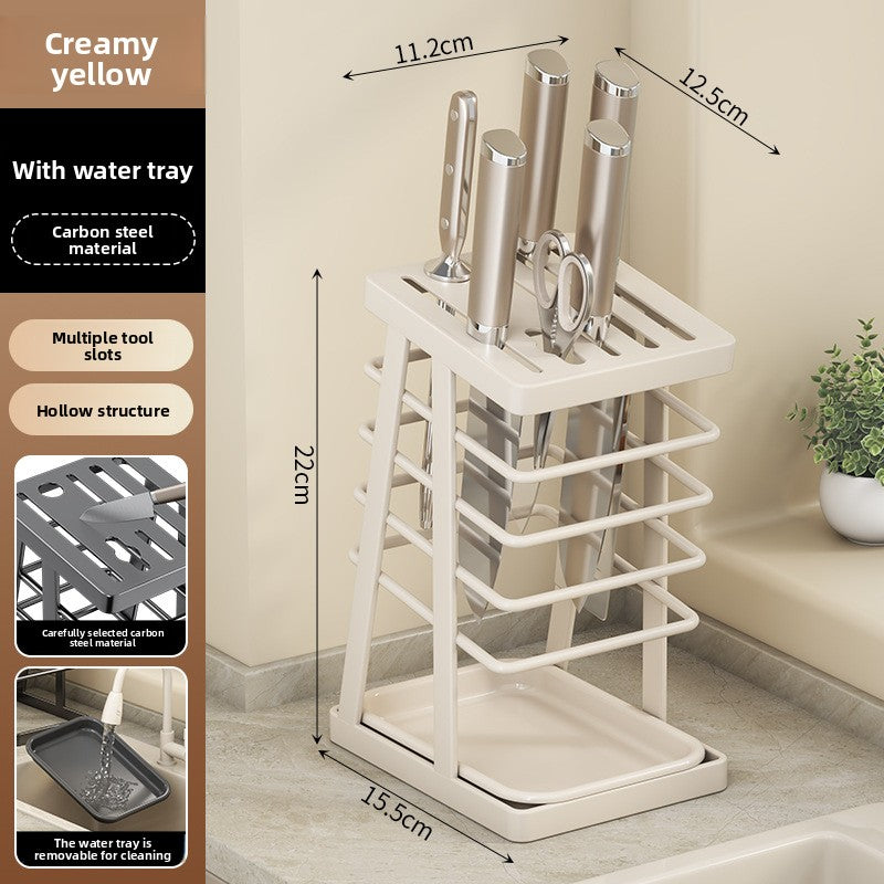 PUREUTILITY Wall-Mounted Kitchen Knife Holder