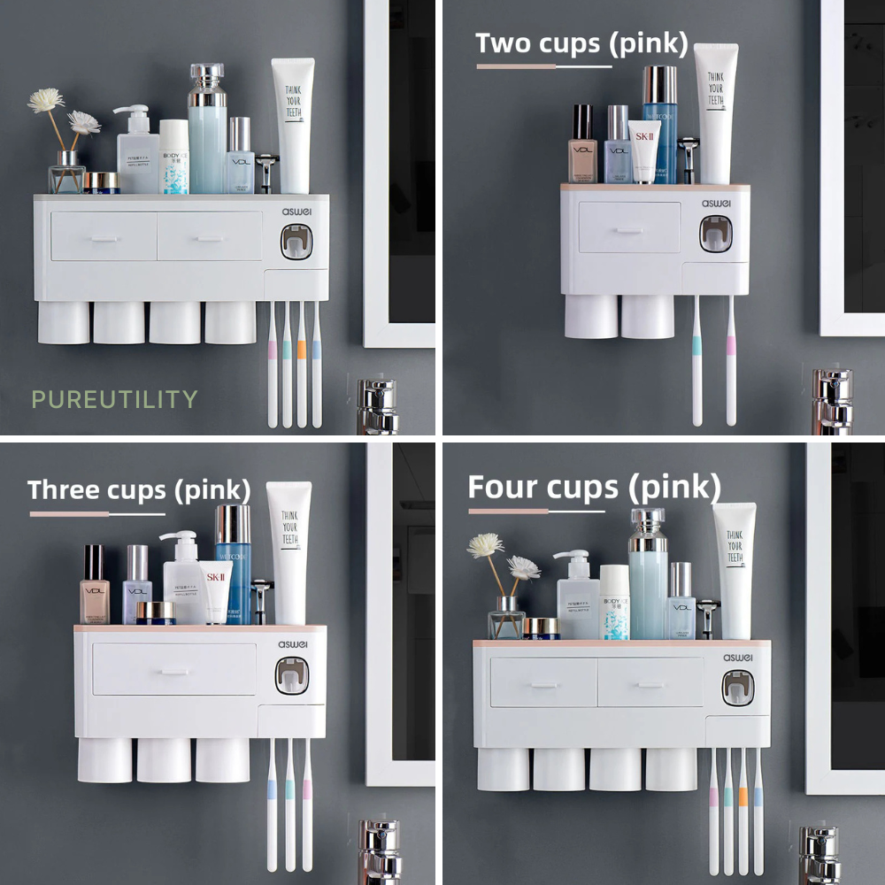 PUREUTILITY Drawer Toothbrush Organizer