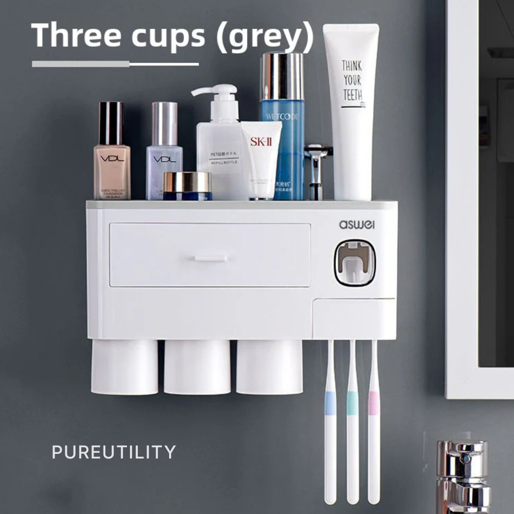 PUREUTILITY Drawer Toothbrush Organizer