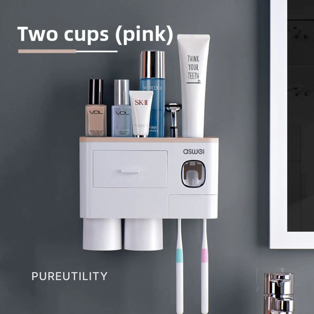 PUREUTILITY Drawer Toothbrush Organizer