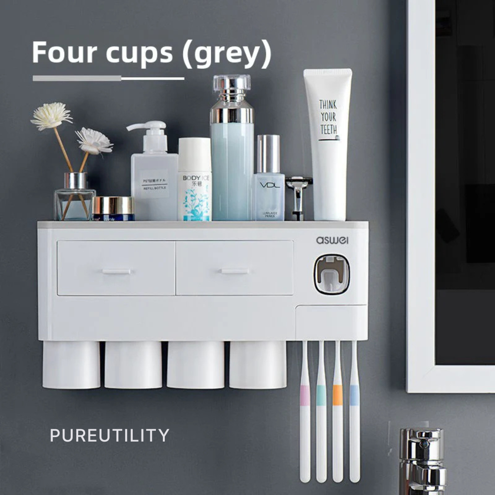 PUREUTILITY Drawer Toothbrush Organizer
