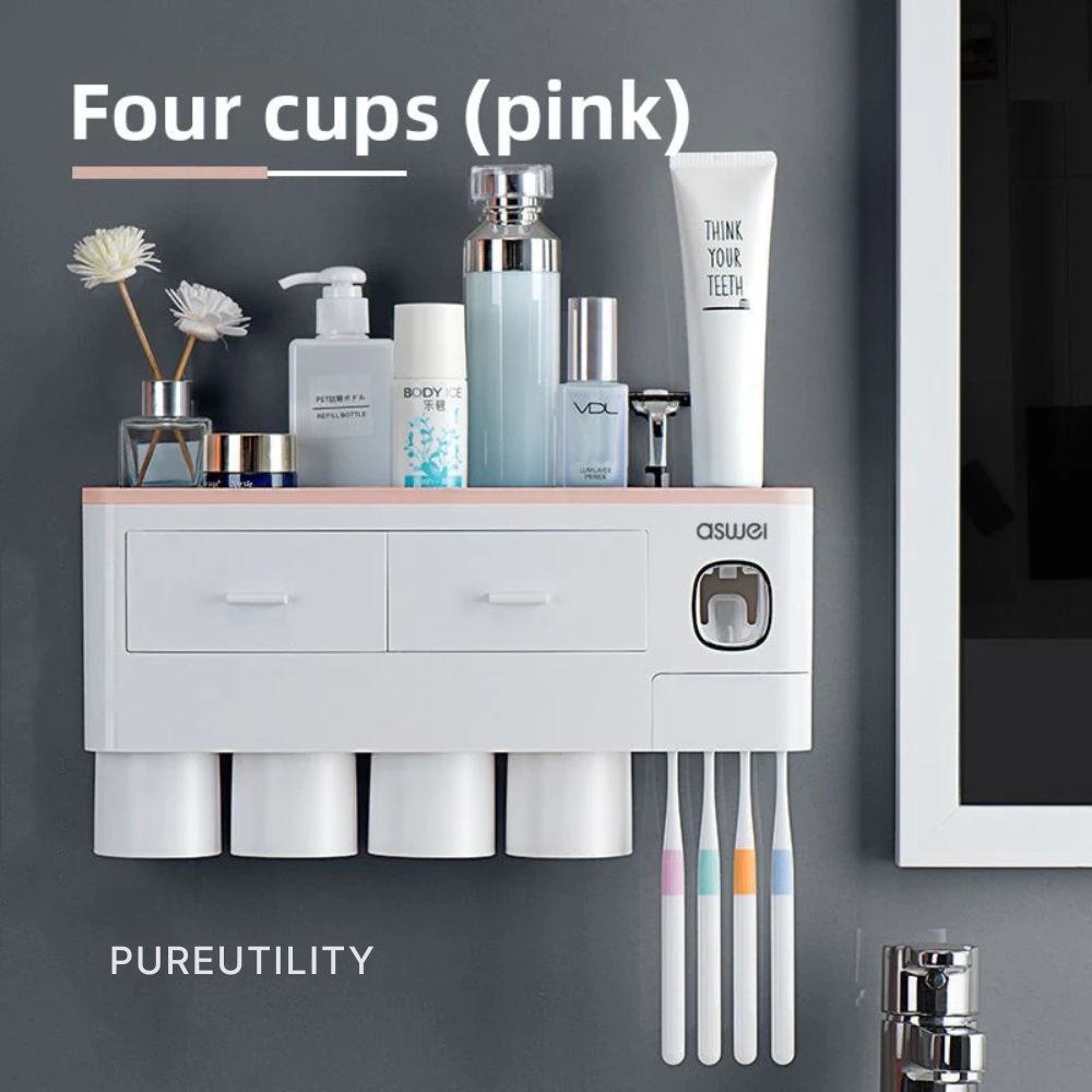 PUREUTILITY Drawer Toothbrush Organizer