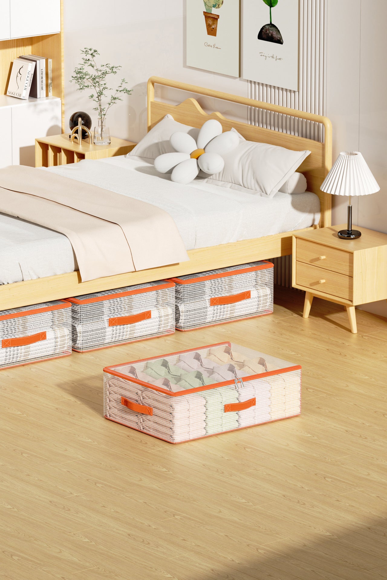 PUREUTILITY Under-Bed Storage Bag