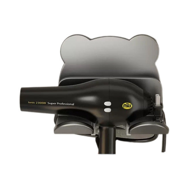 PUREUTILITY Wall-Mounted Hair Dryer Rack – No-Drill Installation