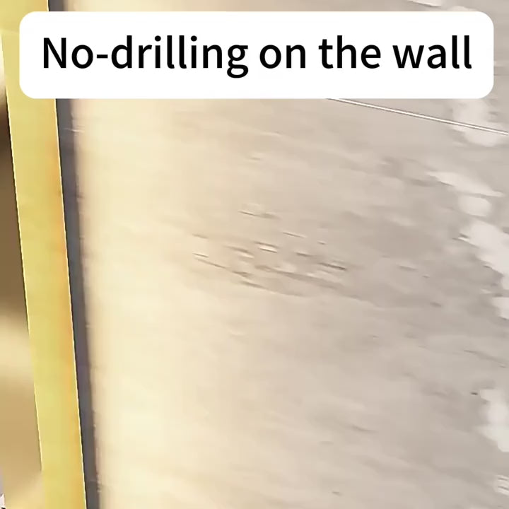 PUREUTILITY Corner Shower Storage Basket – No-Drill Wall Mounted